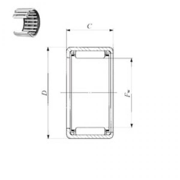 IKO TA 223016 Z игольчатые подшипники #1 image