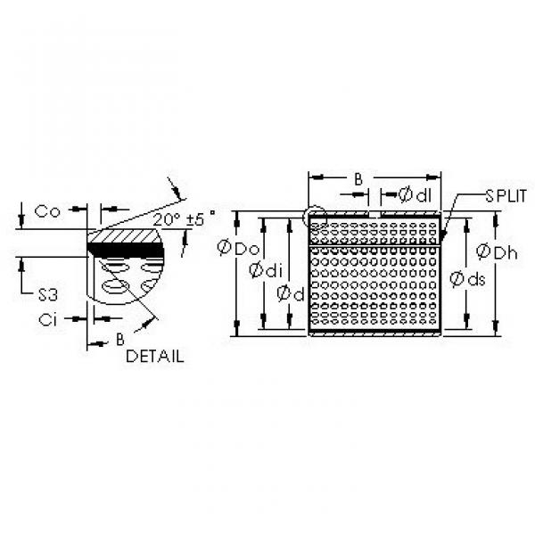 AST AST20 32IB16 подшипники скольжения #1 image