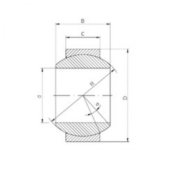 45 mm x 75 mm x 43 mm  ISO GE 045 HS-2RS подшипники скольжения #1 image