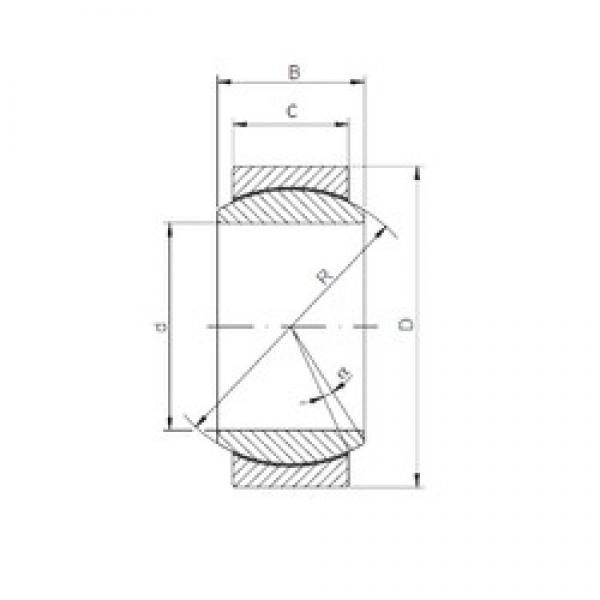 160 mm x 230 mm x 105 mm  ISO GE160UK-2RS подшипники скольжения #1 image