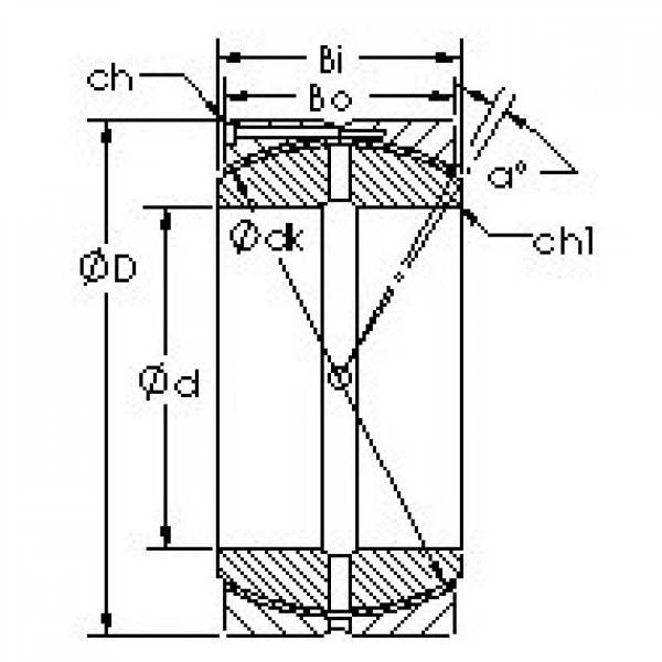 AST GEH420HCS подшипники скольжения #1 image