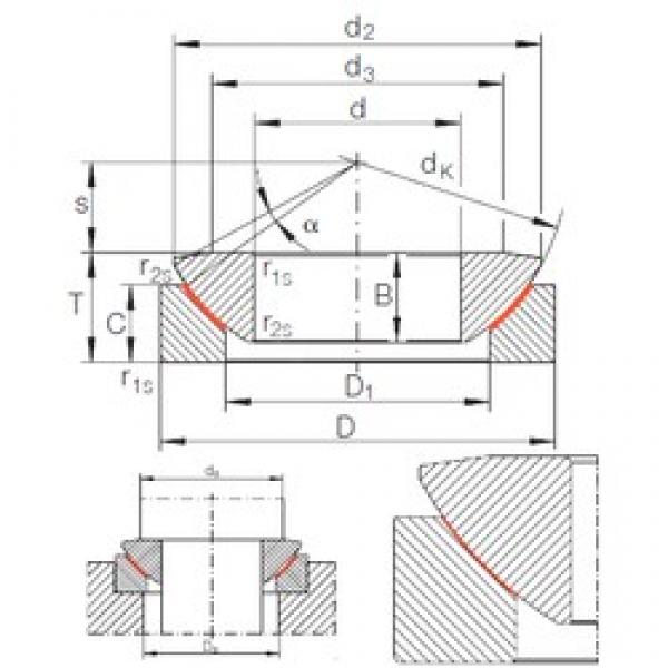 17 mm x 47 mm x 11,5 mm  INA GE 17 AW подшипники скольжения #1 image