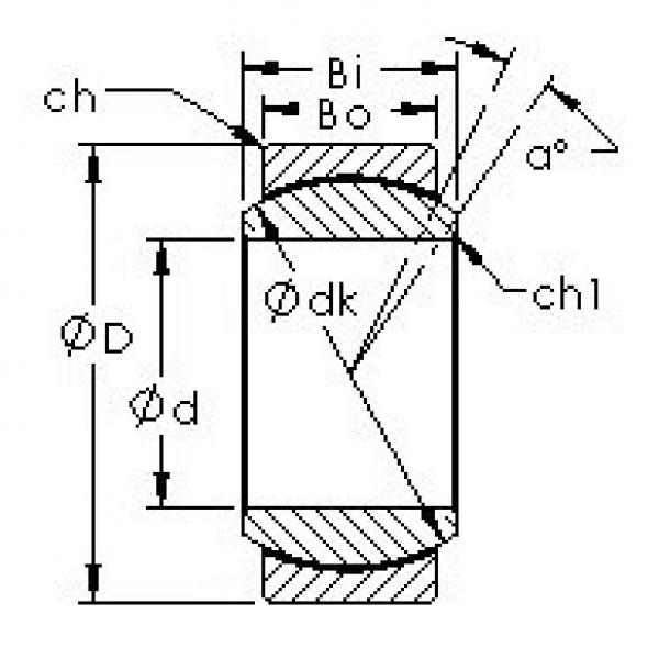 AST GEFZ11C подшипники скольжения #1 image