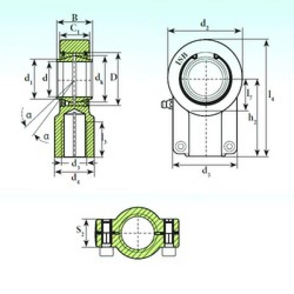 63 mm x 95 mm x 63 mm  ISB TAPR 663 CE подшипники скольжения #1 image