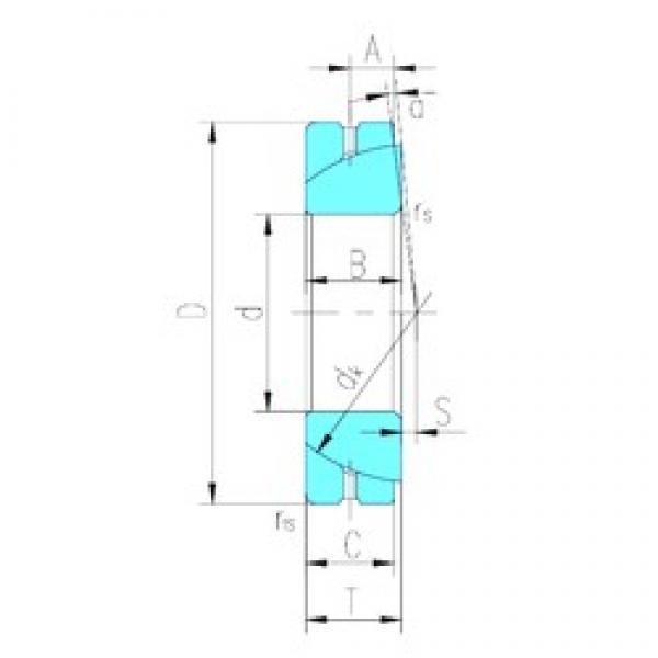 45 mm x 75 mm x 20 mm  LS GAC45S подшипники скольжения #1 image