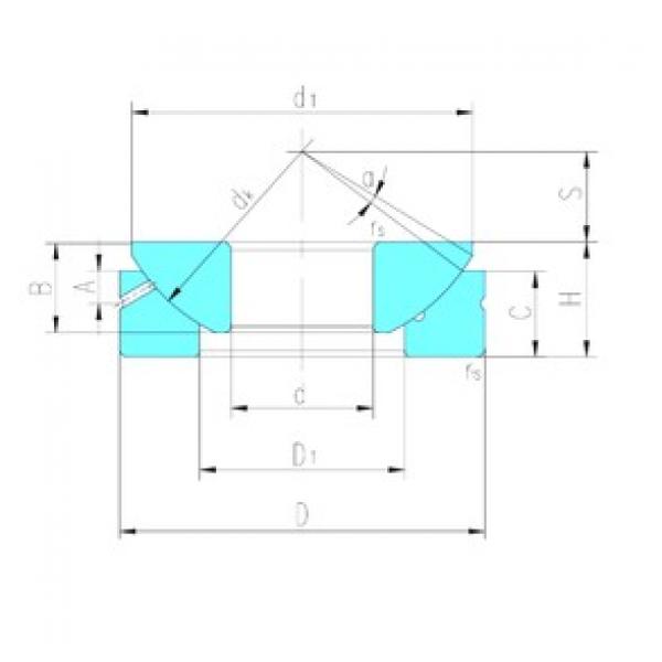 100 mm x 210 mm x 51 mm  LS GX100S подшипники скольжения #1 image