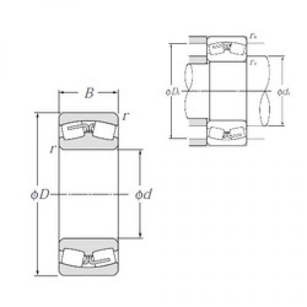 630 mm x 1 030 mm x 400 mm  NTN 241/630B сферические роликоподшипники #1 image