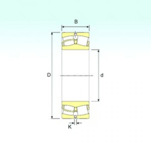 460 mm x 680 mm x 163 mm  ISB 23092 сферические роликоподшипники #1 image