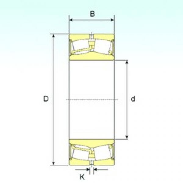 170 mm x 280 mm x 109 mm  ISB 24134-2RS сферические роликоподшипники #1 image