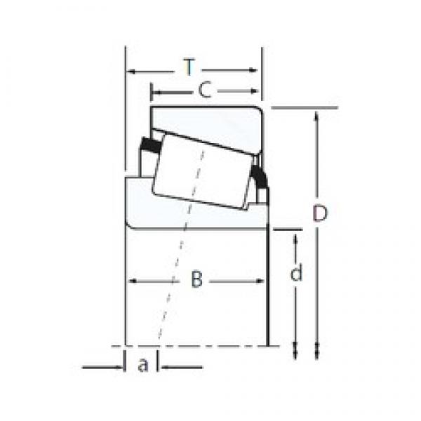 105 mm x 160 mm x 35 mm  Timken X32021XM/Y32021XM конические роликовые подшипники #1 image