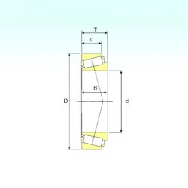 66,675 mm x 119,985 mm x 30,162 mm  ISB 39590/39528 конические роликовые подшипники #1 image